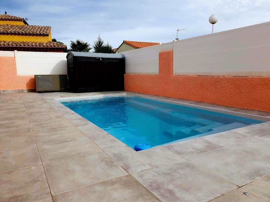 Villa H2O - Jacuzzi & Piscine Chauffee Le Barcarès Esterno foto
