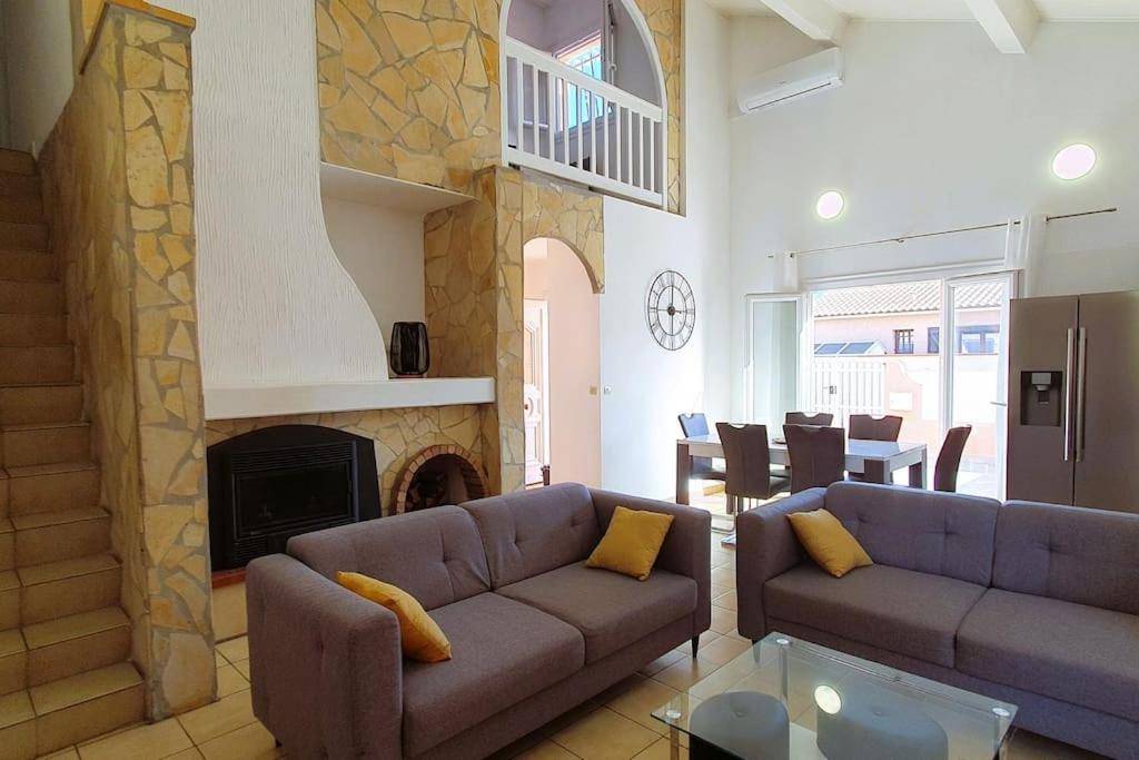 Villa H2O - Jacuzzi & Piscine Chauffee Le Barcarès Esterno foto